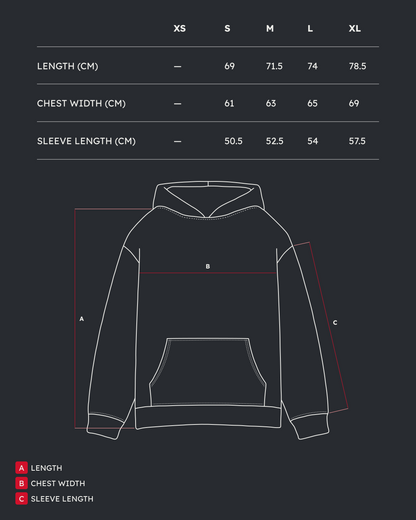 UNIFORM 0 HOODIE [BLACK]