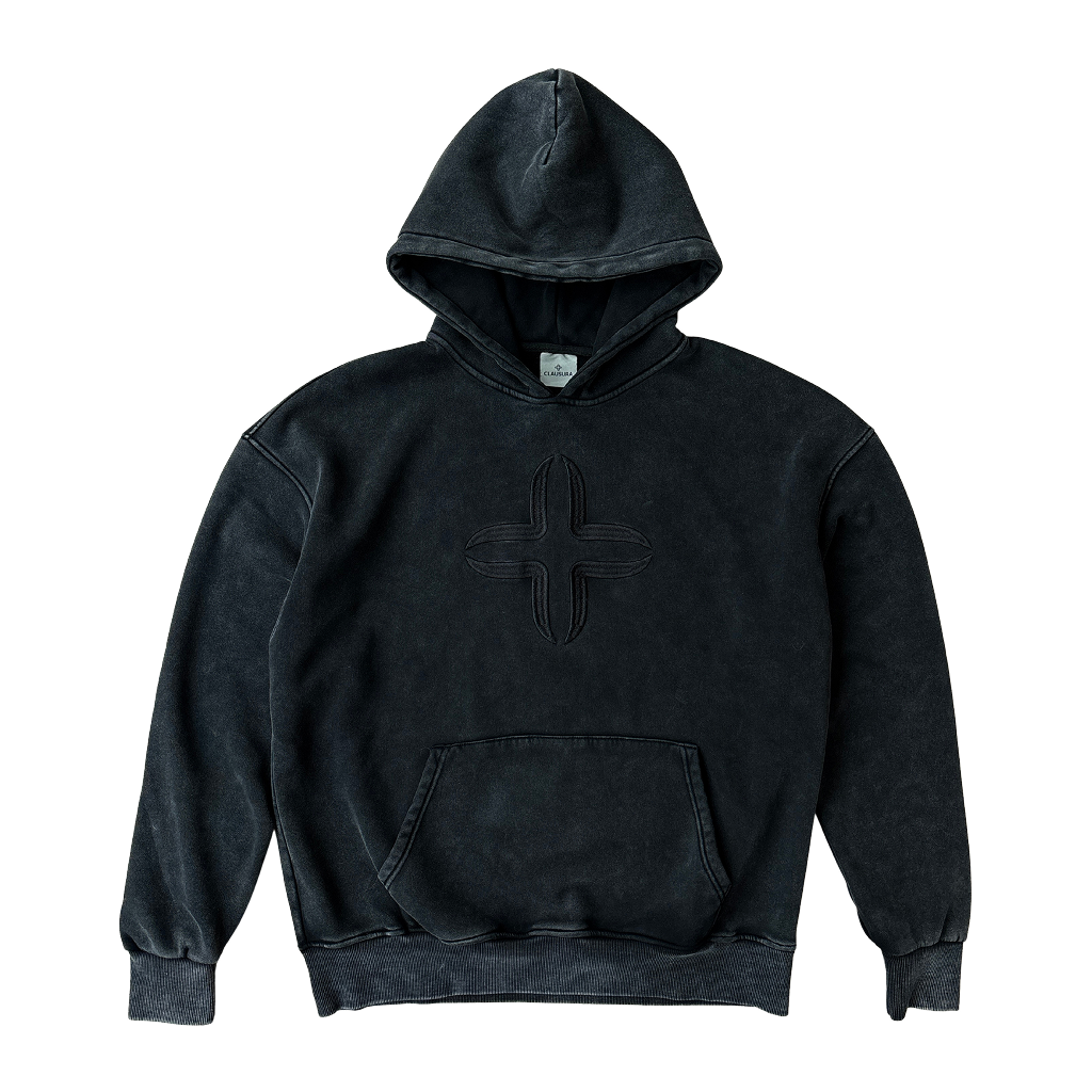 UNIFORM 0 HOODIE [BLACK]