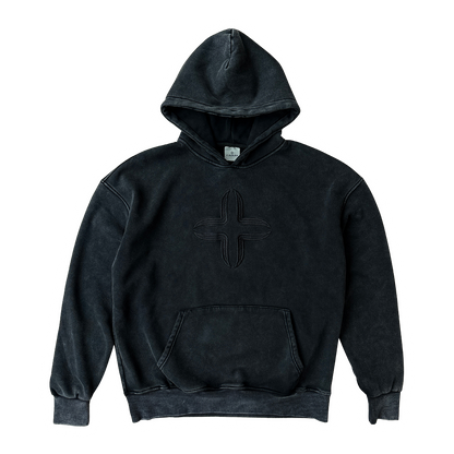 UNIFORM 0 HOODIE [BLACK]