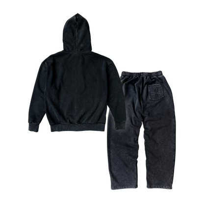 UNIFORM 0 TRACKSUIT [BLACK]