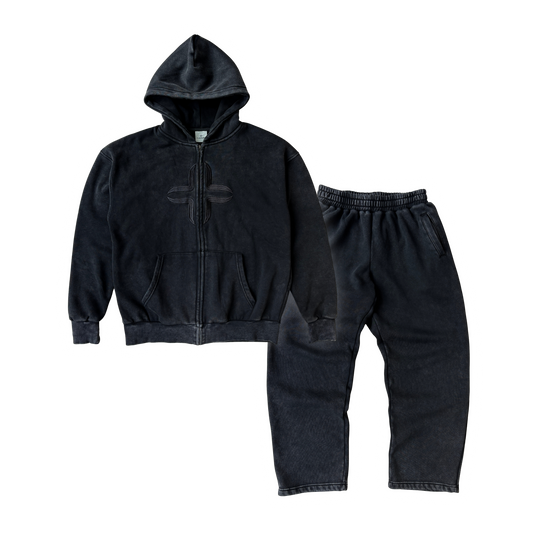 UNIFORM 0 TRACKSUIT [BLACK]