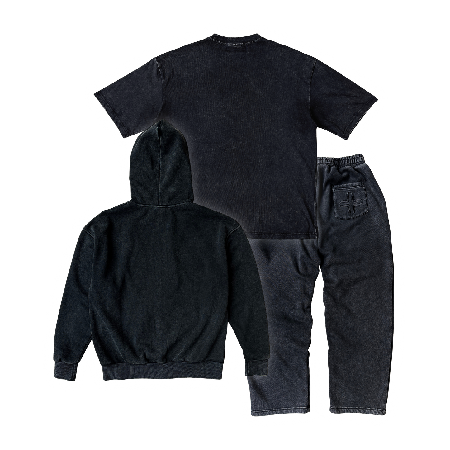 UNIFORM 0 TEE & TRACKSUIT [BLACK]